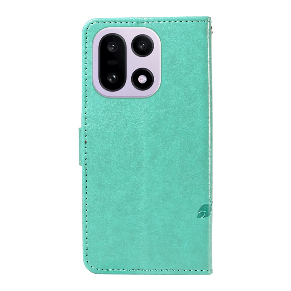 Virágok könyv tok OnePlus 15 5G - teal - teal