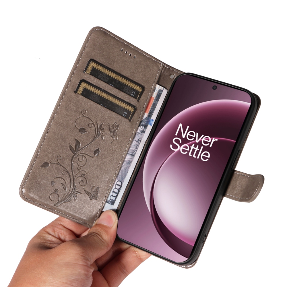 Virágok könyve tok OnePlus 15 5G - szürke