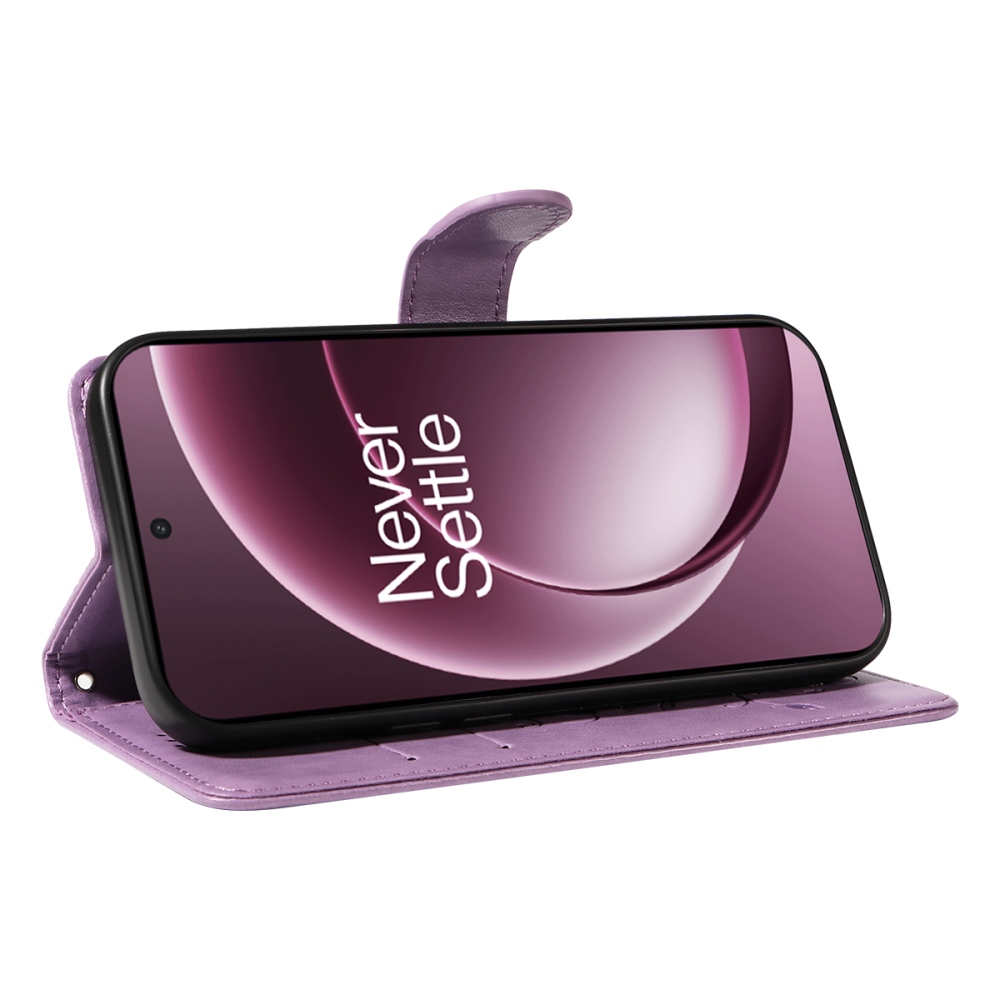 Virágok könyve tok OnePlus 15 5G - világos lila