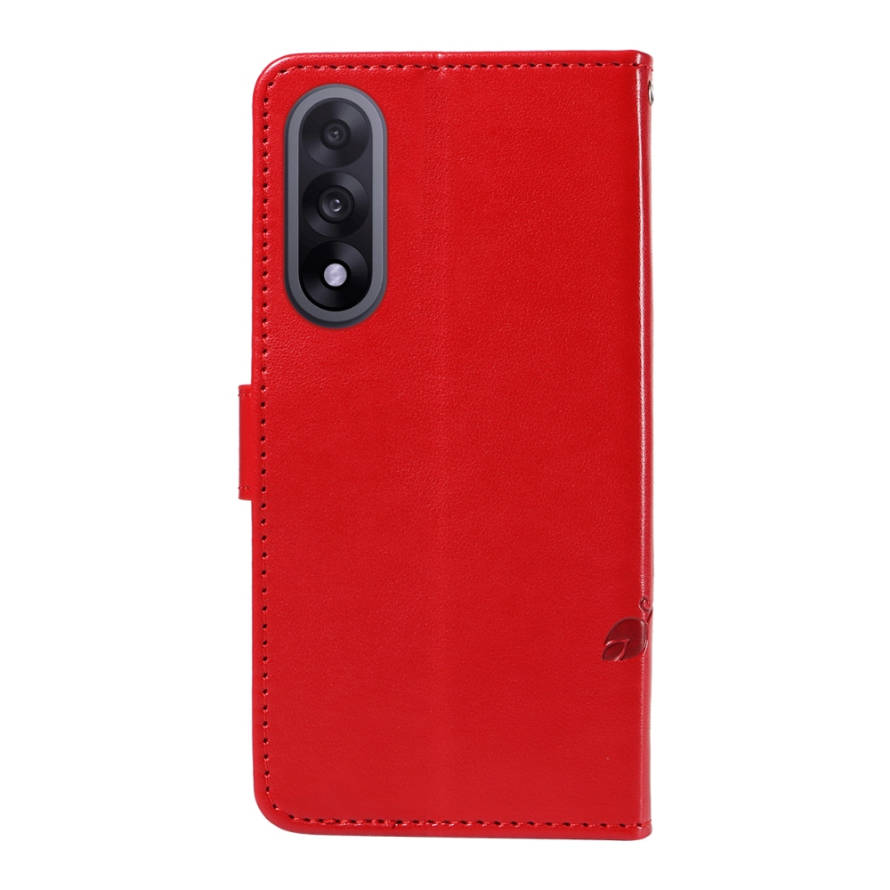 Virágok könyve tok OnePlus Nord 5 5G - piros