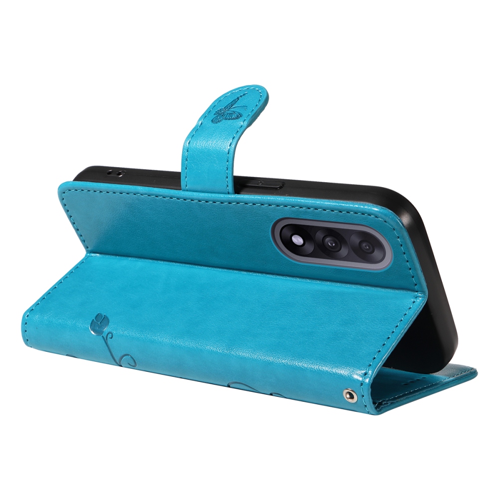 Virágok könyve tok OnePlus Nord 5 5G - kék