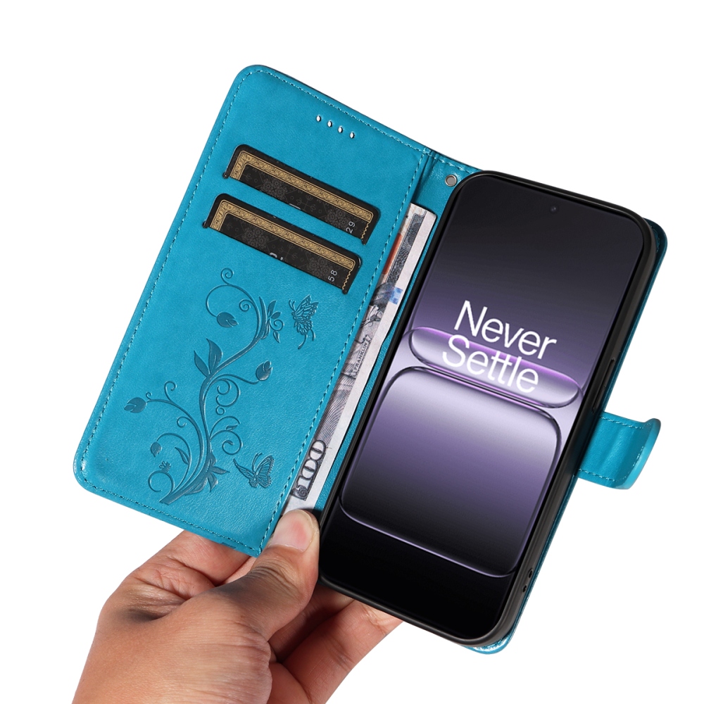 Virágok könyve tok OnePlus Nord 5 5G - kék
