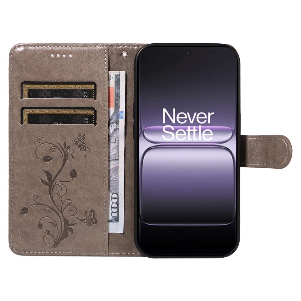 Virágok könyve tok OnePlus Nord 5 5G - szürke