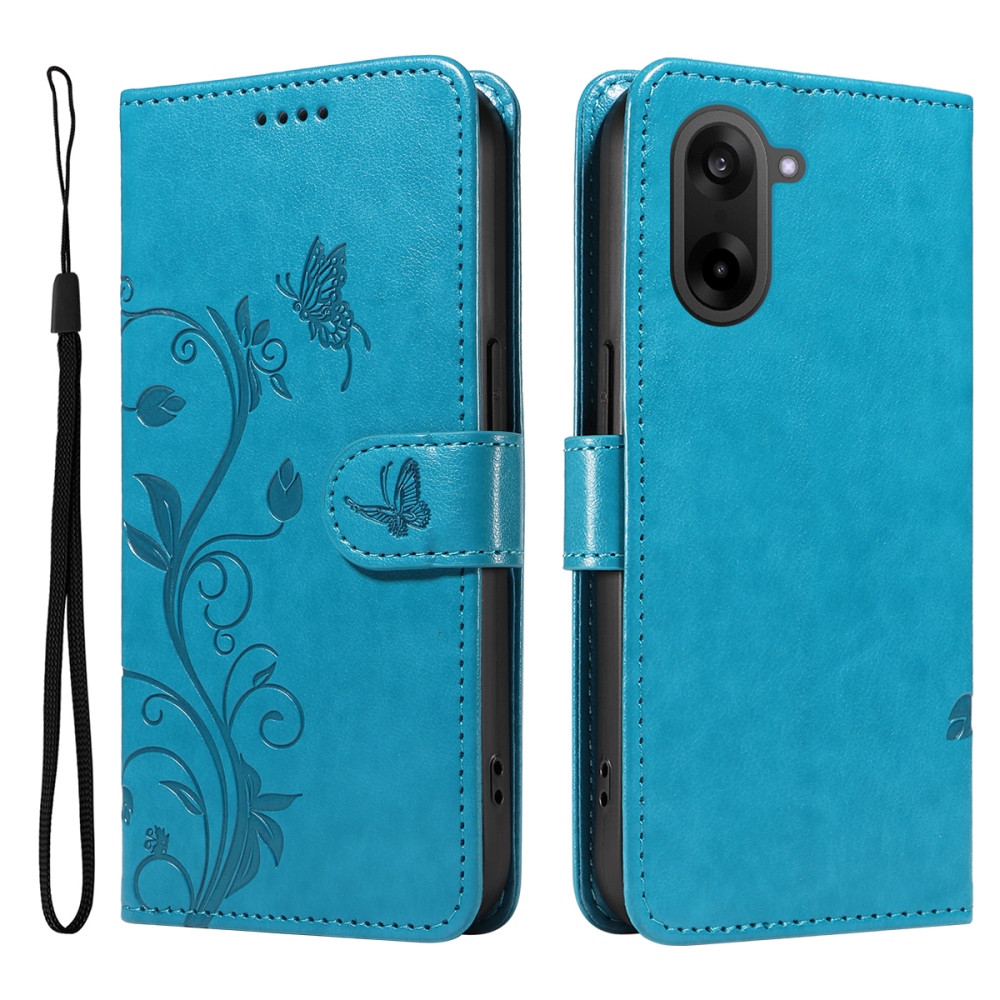 Virágok könyve tok OnePlus Nord CE5 5G - kék