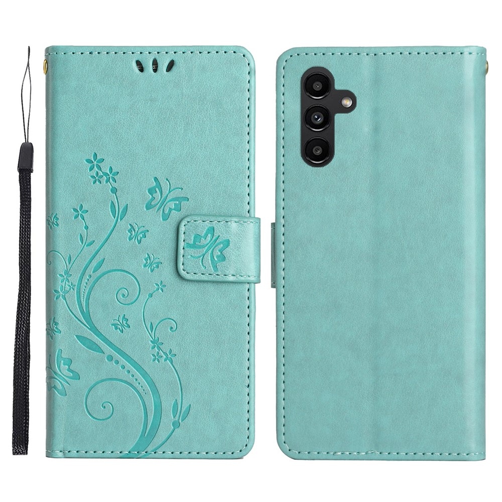 Virágok könyve tok Samsung Galaxy S26+ - teal színű