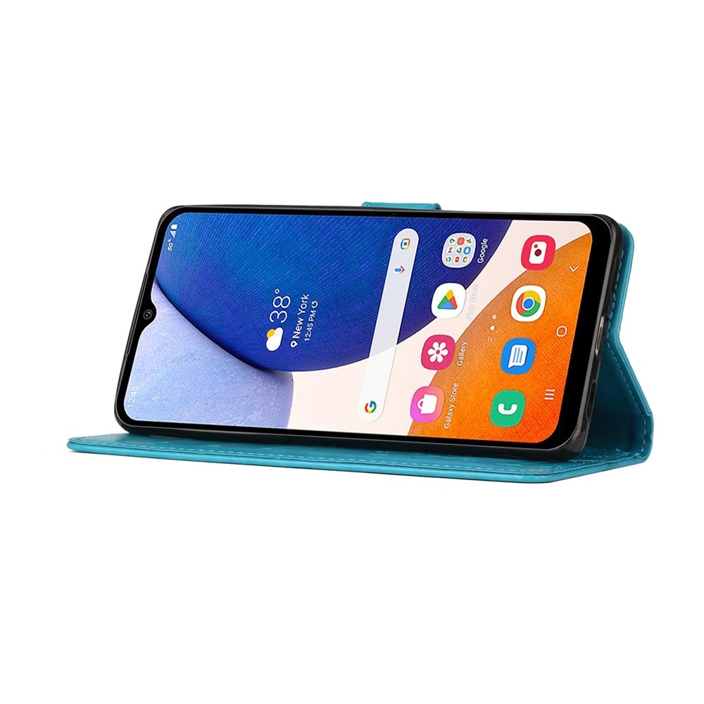 Virágok könyv tok Samsung Galaxy S26/S26 Pro készülékhez - kék