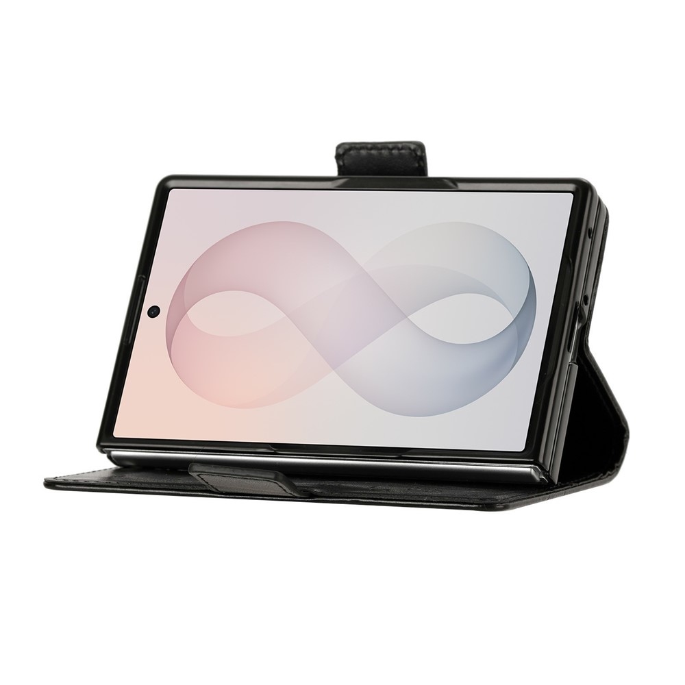 Flowers könyvformájú tok a Samsung Galaxy Z Fold8 5G-hez – fekete