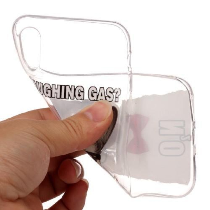 Flowi zselés tok iPhone X készülékhez - kutya