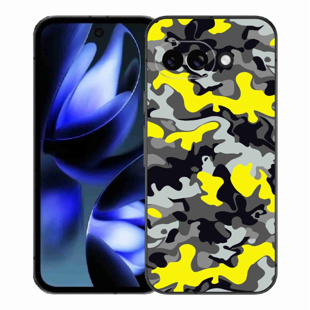 Zselés borítás mmCase a Google Pixel 9a készülékhez - terepszínű minta 6