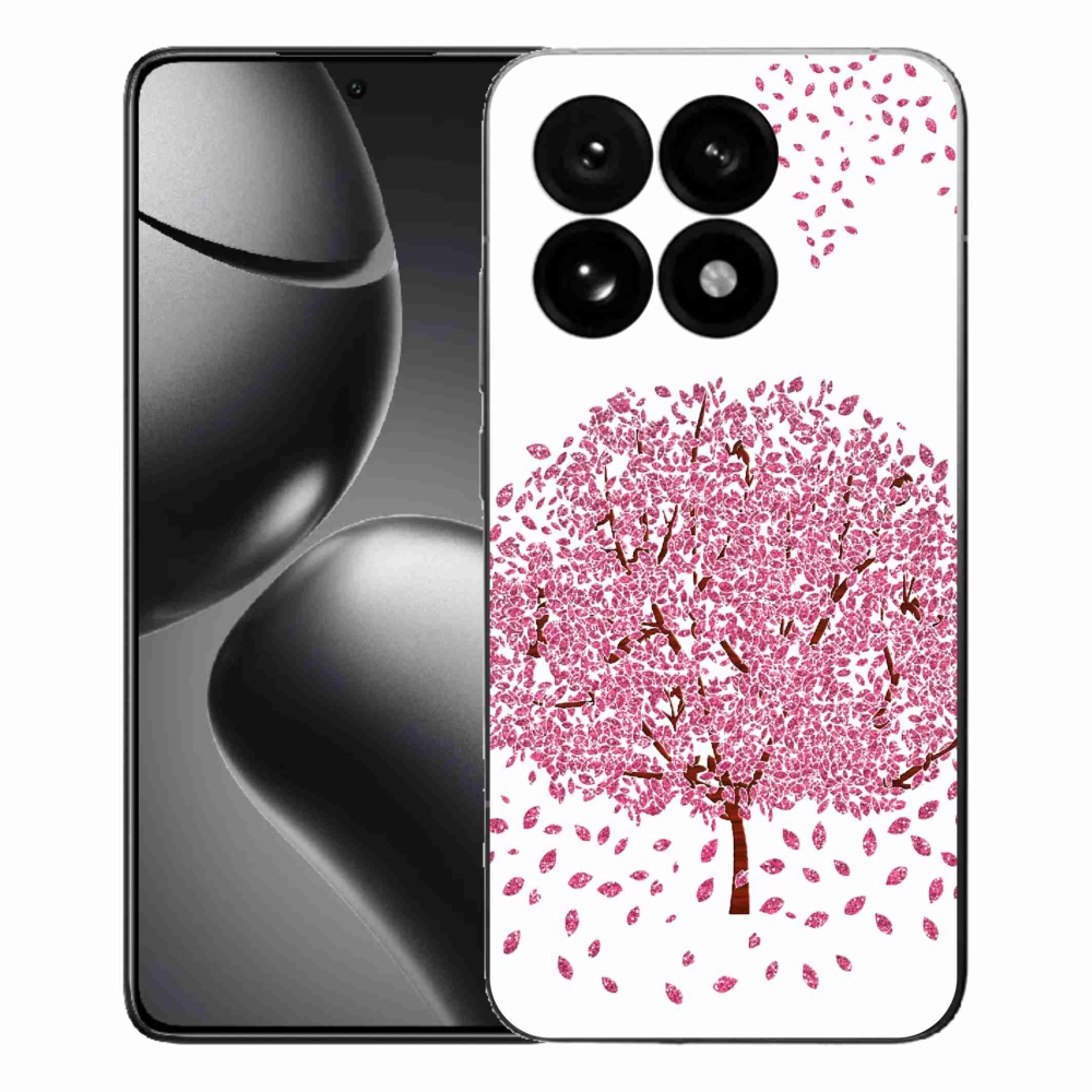 Gél borító mmCase a Xiaomi 15T-hez - rajzfilmfa levelekkel