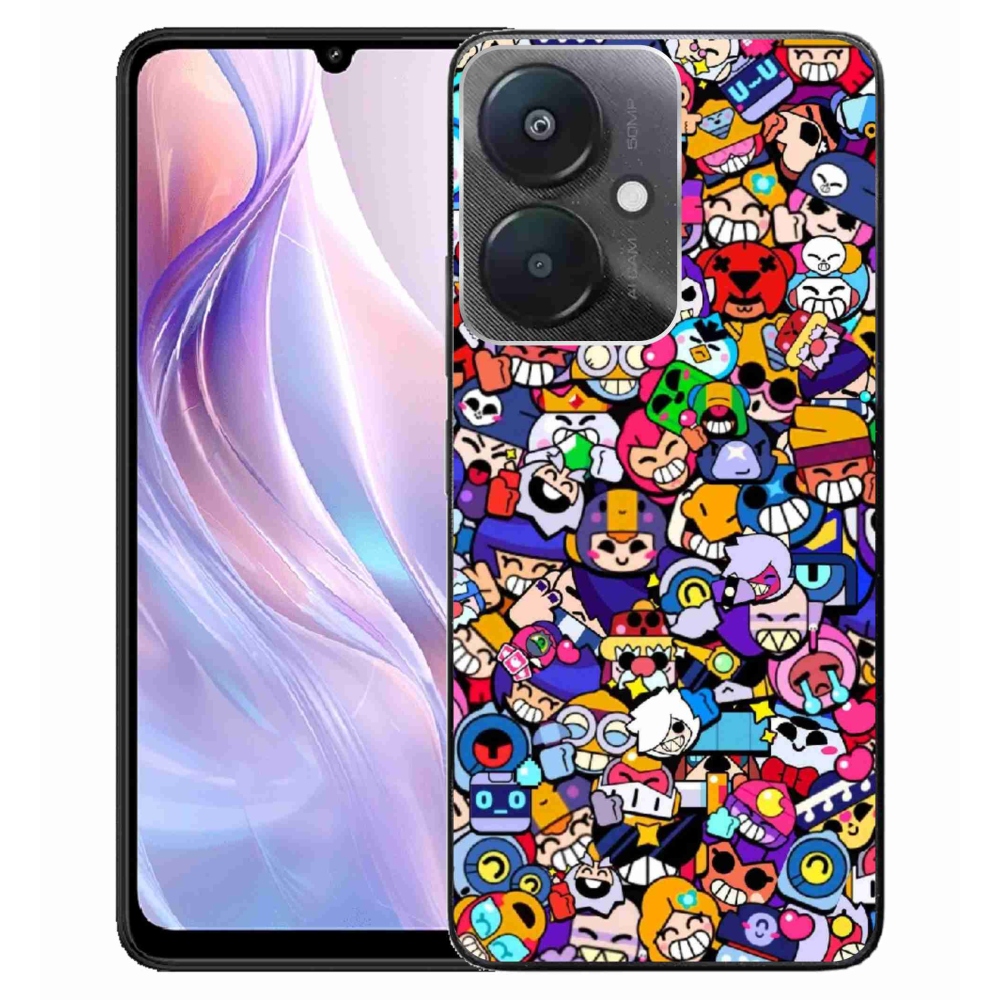 Gél borítás mmCase a Xiaomi Redmi 13C 5G-hez - brawl stars 2