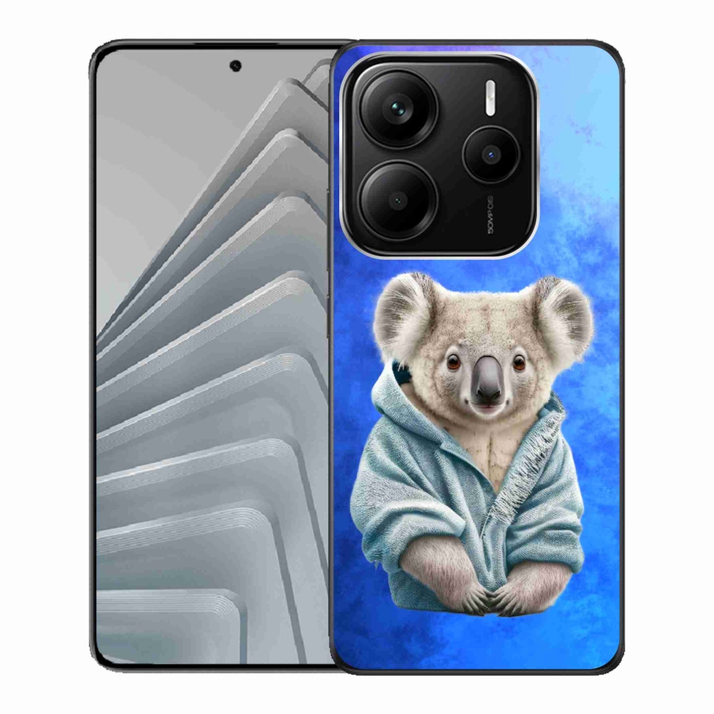 Gél borítás mmCase a Xiaomi Redmi Note 14 5G-hez - koala pulóverben