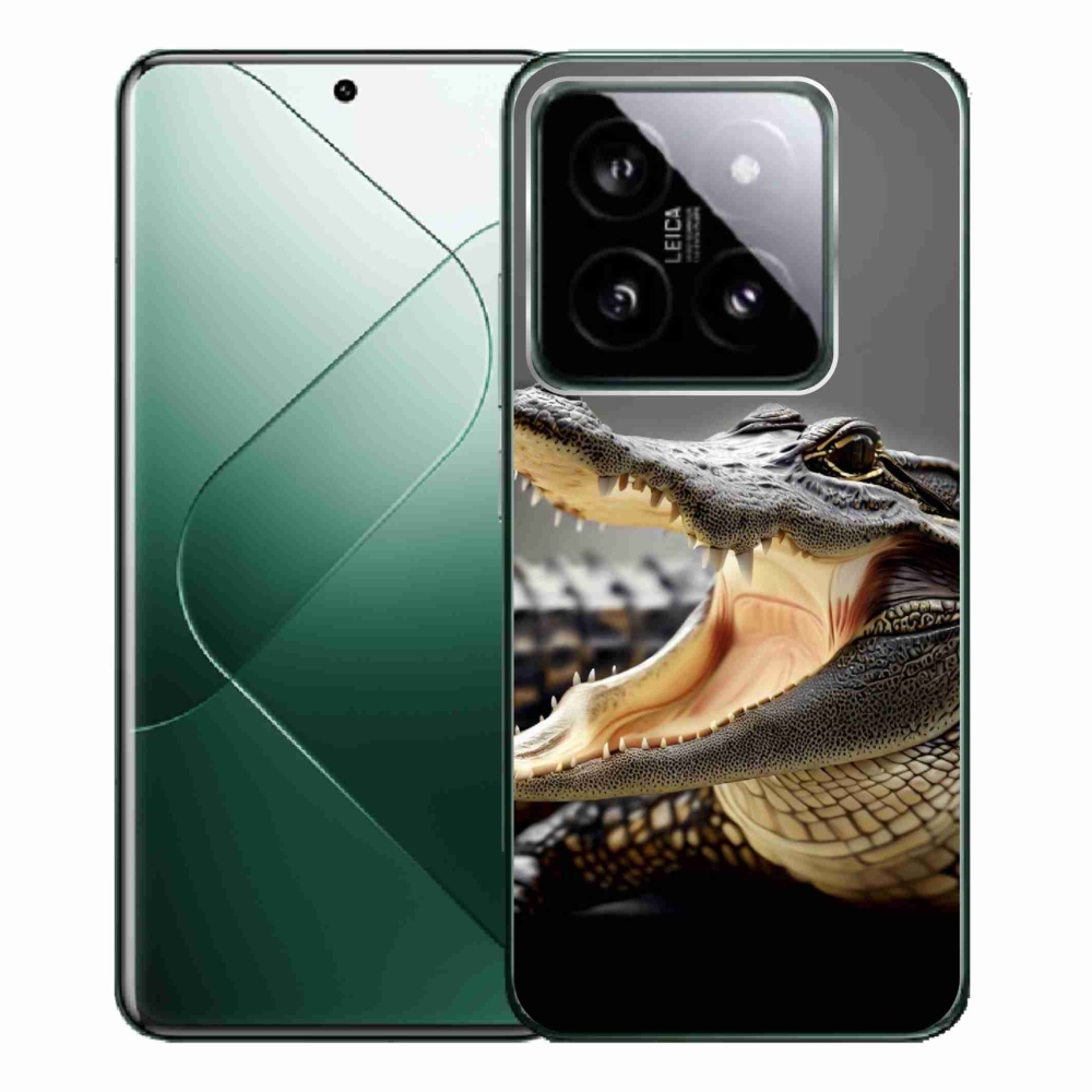 Gél borítás mmCase a Xiaomi 14 Pro-hoz - krokodil