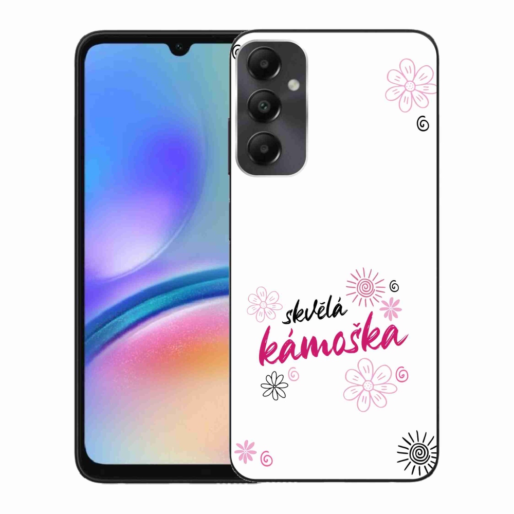 Gél borító mmCase Samsung Galaxy A05s - nagyszerű haver fehér háttérrel