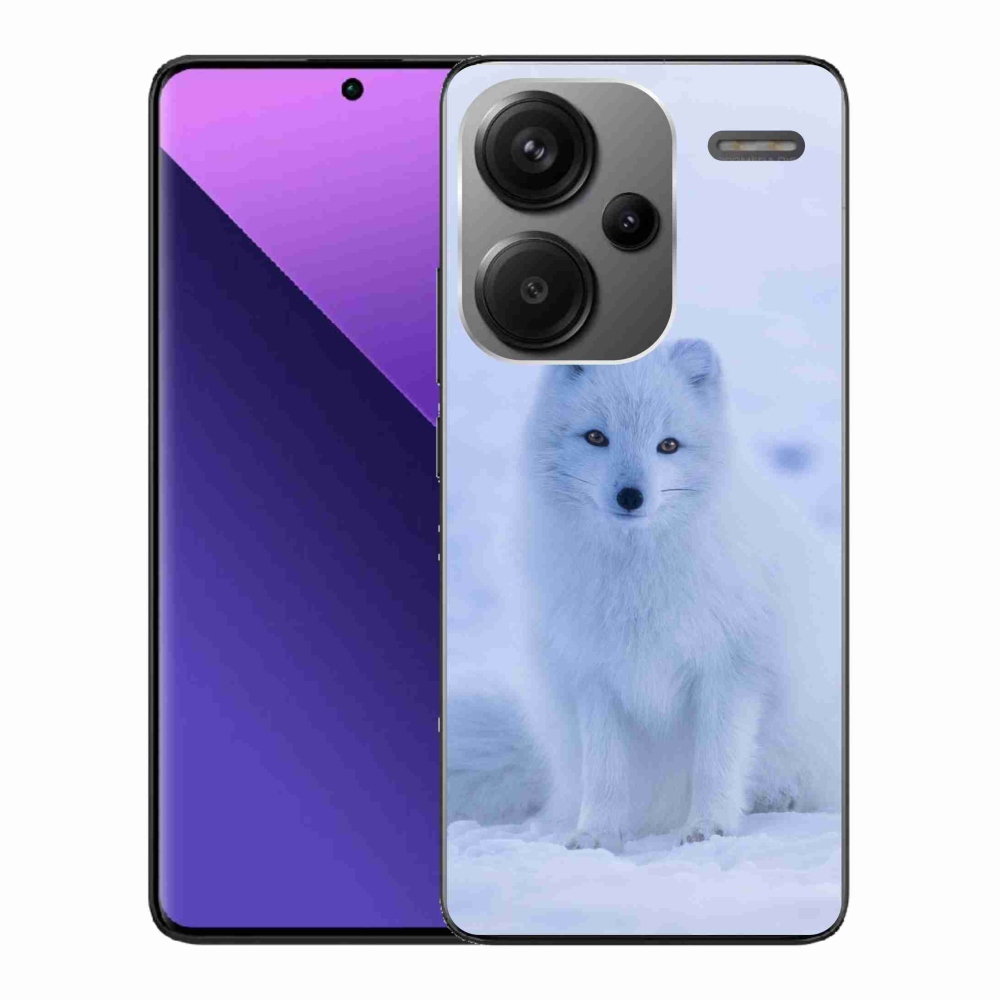 Gél borítás mmCase a Xiaomi Redmi Note 13 Pro+ 5G számára - polár róka