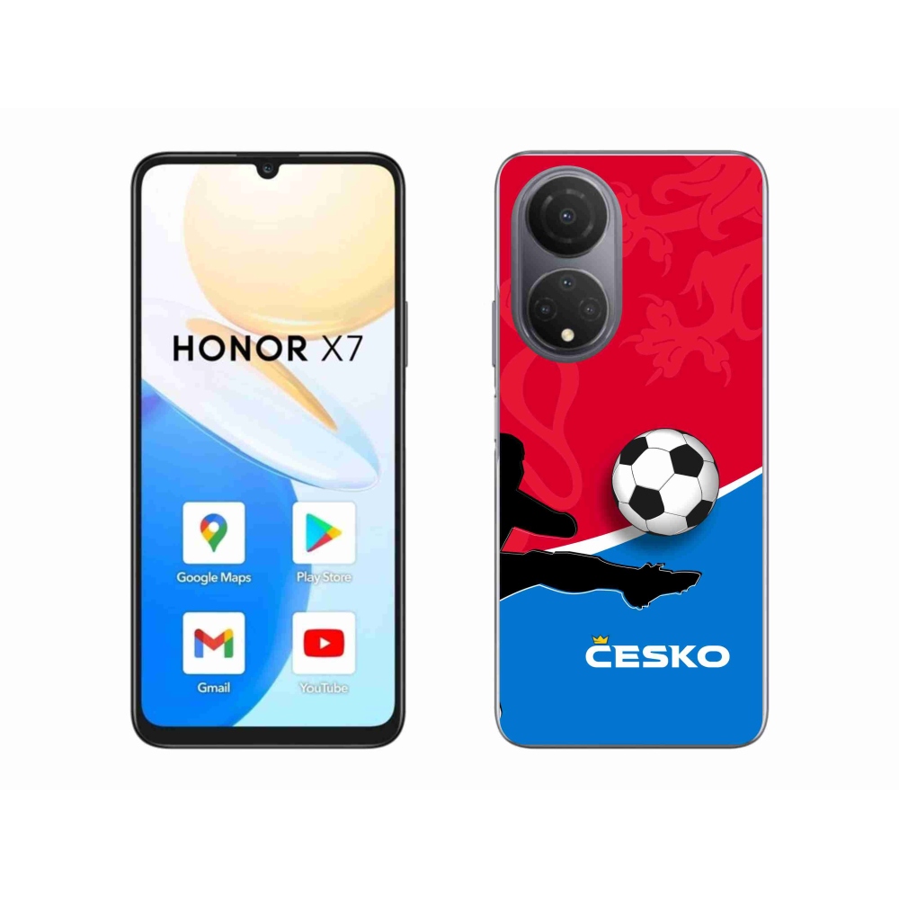 Gél borítás mmCase for Honor X7 - futball Csehország 2