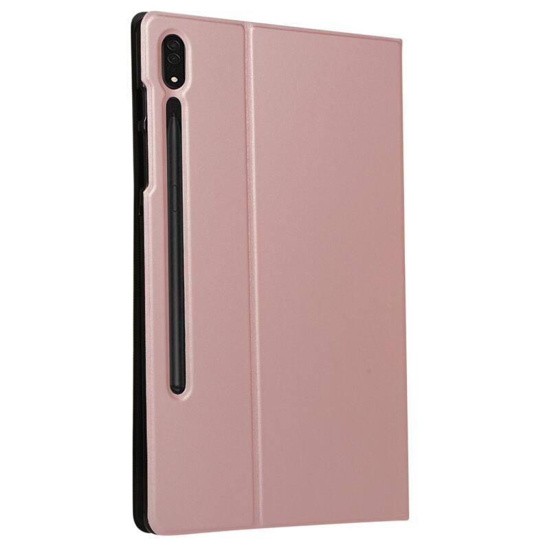 Összecsukható, pozicionálható tok Samsung Galaxy Tab S8 Ultra - rózsaarany