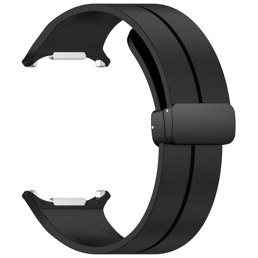 Foldin szilikon karkötő a Samsung Galaxy Watch Ultra (2025) 47 mm-es modellhez – fekete