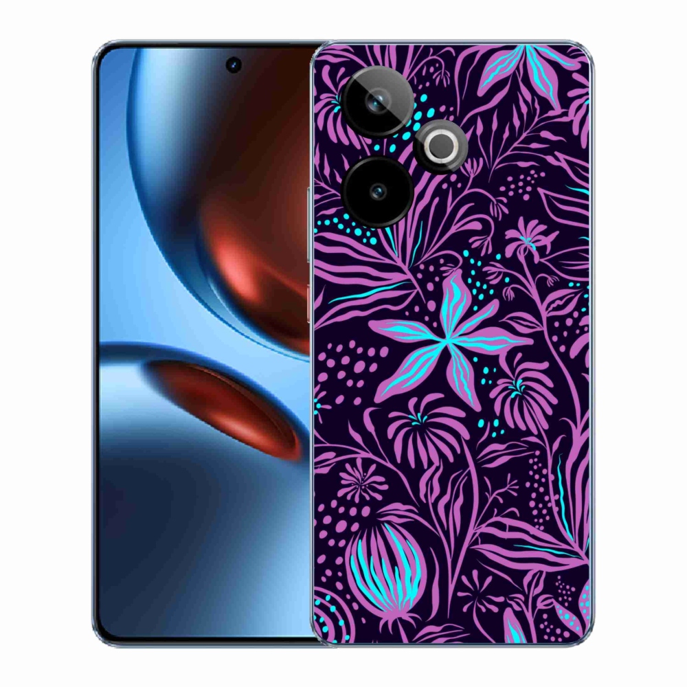 Zselés borítás mmCase a Realme GT 7 5G/GT 7T 5G - virágok 2