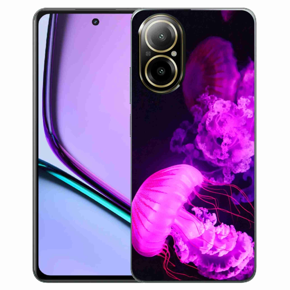 Zselés tok mmCase a Realme C67 készülékhez - medúza 1