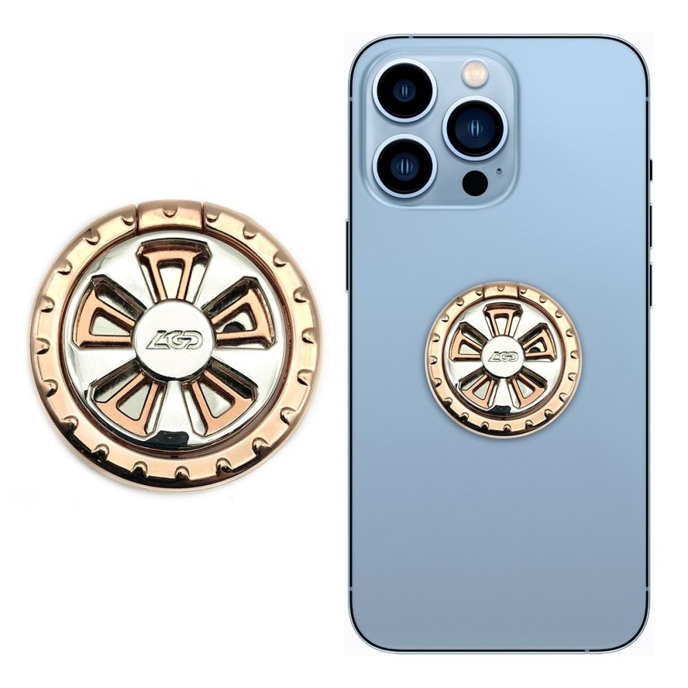 LGD ujjtartó mobiltelefonhoz - ezüst/rózsaarany