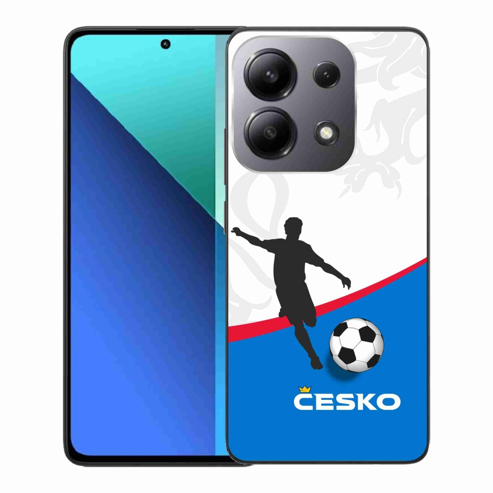 Gél borítás mmCase a Xiaomi Redmi Note 13-hoz - futball Csehország 1
