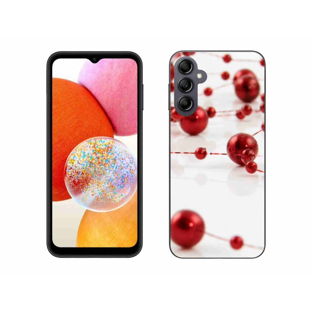 Gél borítás mmCase Samsung Galaxy A14 4G/5G - Karácsonyi lánc