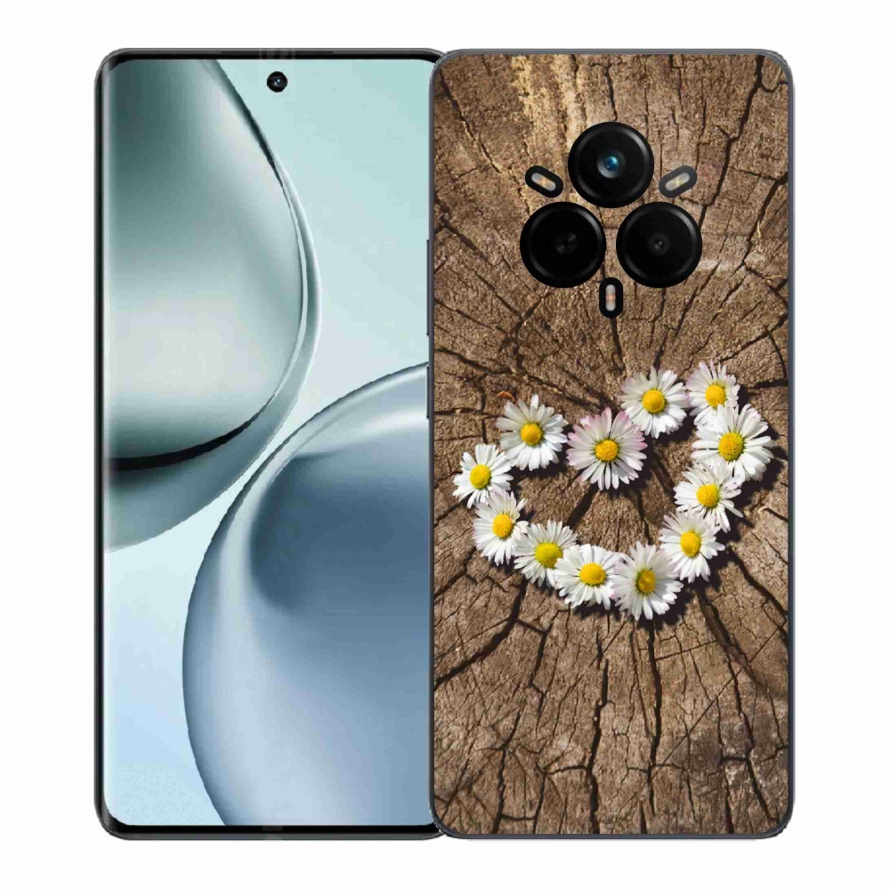 Gél borítás mmCase a Realme 14 Pro+ 5G készülékhez - Százszorszép szív