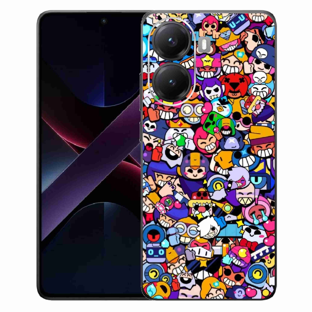 Gél borítás mmCase a Xiaomi Poco X7 Pro 5G számára - brawl stars 2