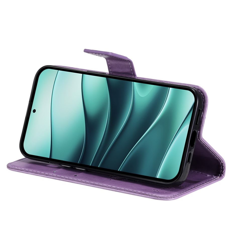 Fák könyve tok Xiaomi Redmi Note 14 5G - világos lila