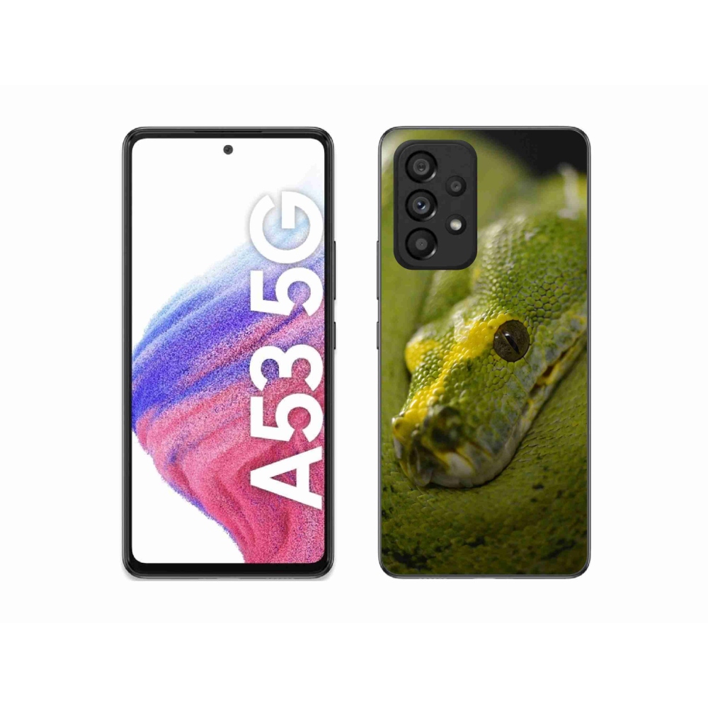 Gél védőburkolat mmCase Samsung Galaxy A53 5G - kígyó 2