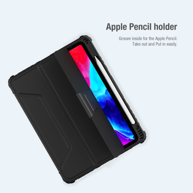 Nillkin Bumper PRO védőállvány tok iPad 10.9 2020/Air 4/Air 5/Pro 11 2020/2021/2022 Fekete