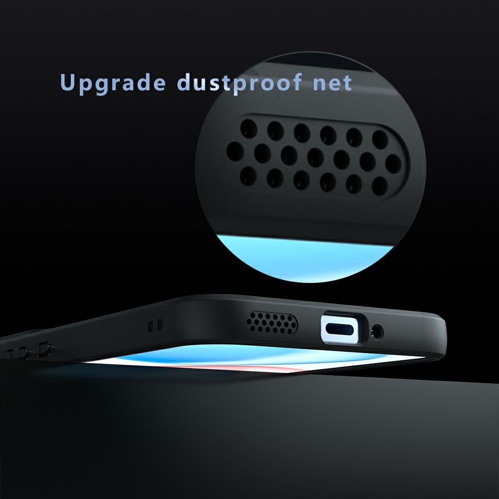 Gélkeretes tok fix hátlappal Honor 400 Pro-hoz - fekete