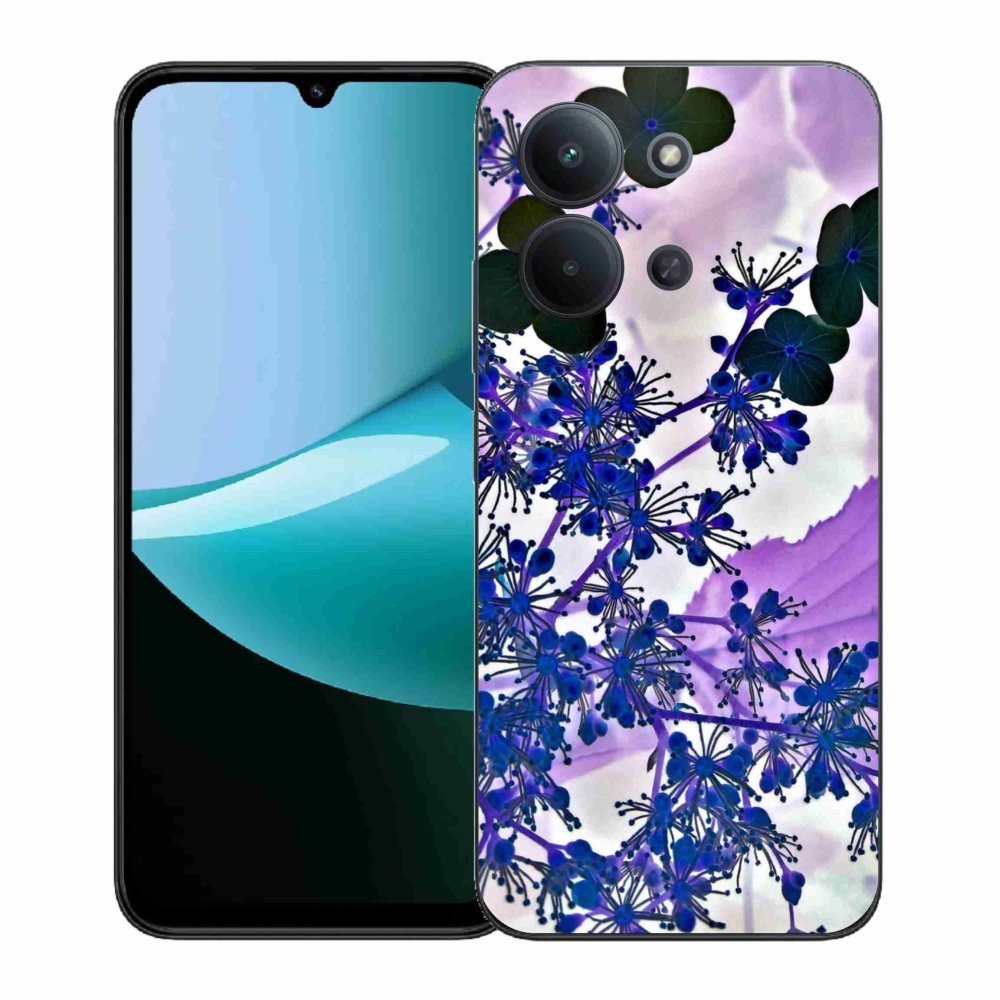 Gél borítás mmCase a Xiaomi Redmi 15C 4G (171mm)/Poco C85 4G (171mm) - hortenzia virághoz