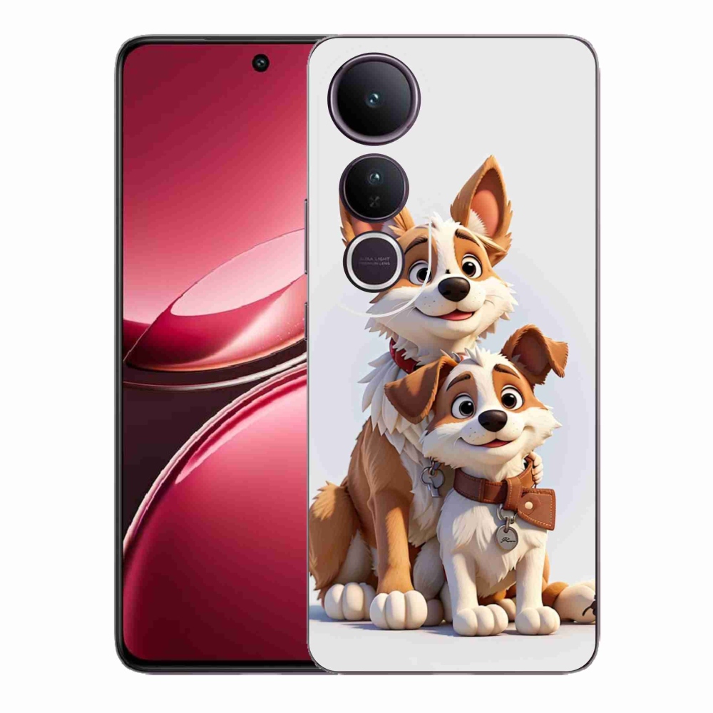 Gél borítás mmCase a Vivo V50 Lite 4G/5G-n - pszi rajzolása