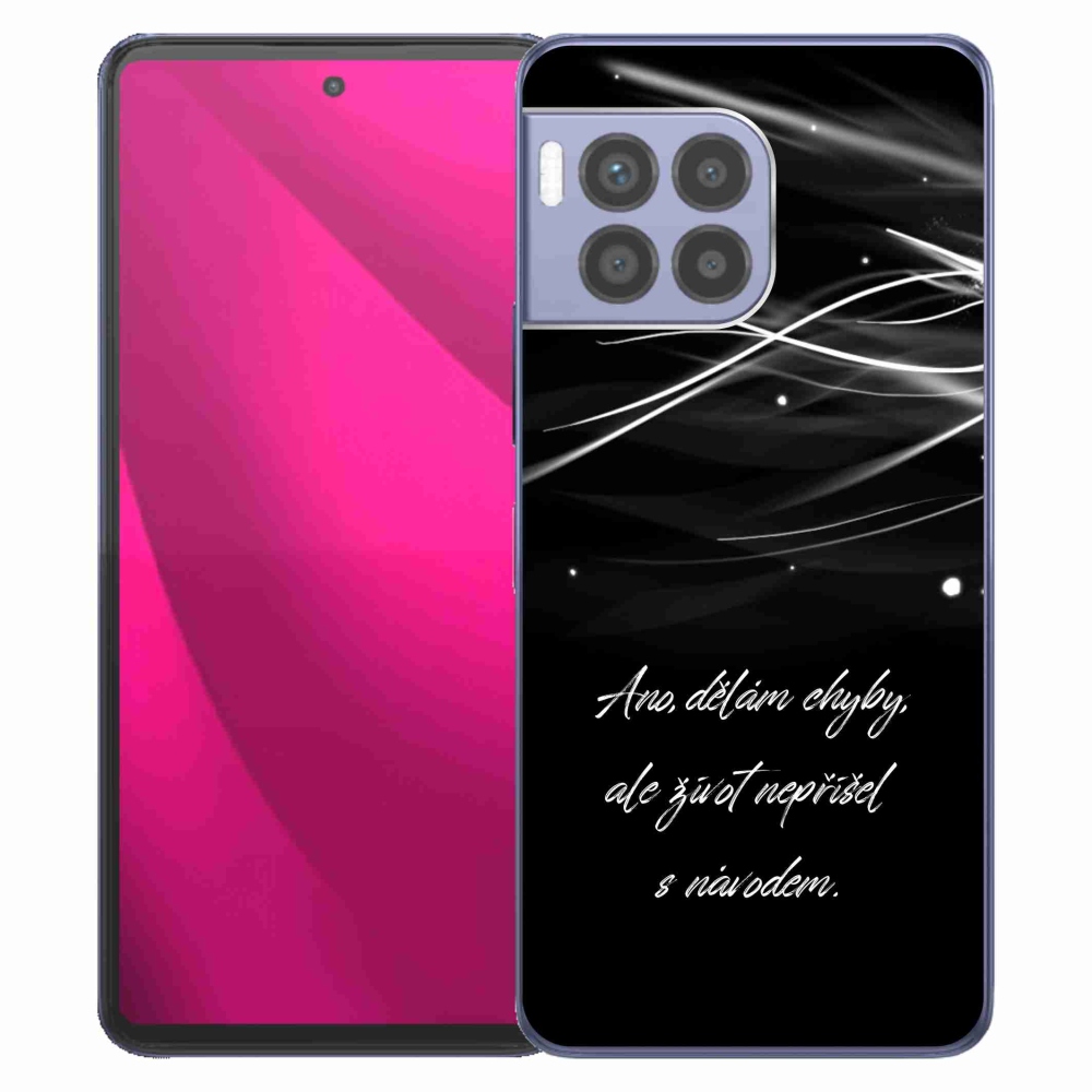 Zselés borítás mmCase a T-Mobile T Phone 2 Pro készülékhez - idézőjelben fekete háttér