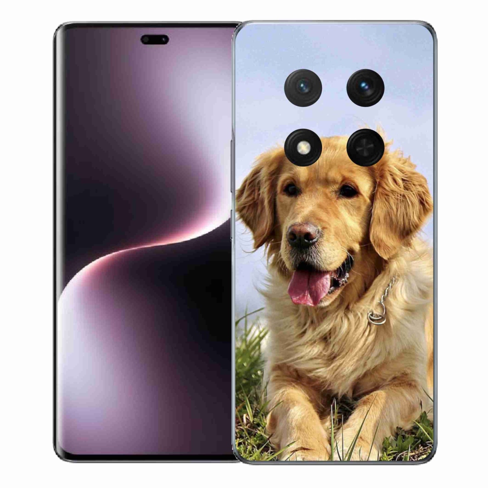 Gél borítás mmCase a Honor Magic 7 Lite 5G számára - arany retriever