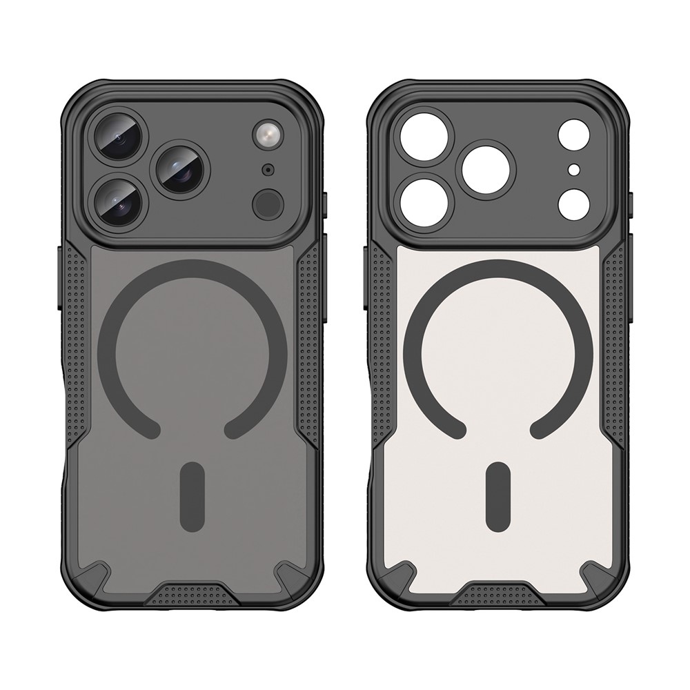 Fagyálló, MagSafe-kompatibilis tok az iPhone 18 Pro/17 Pro-hoz – fekete