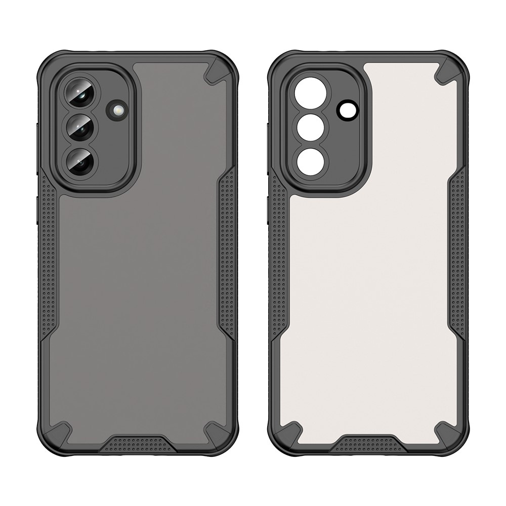 Fagyasztott tartós borítás Samsung Galaxy A37 5G készülékhez - fekete