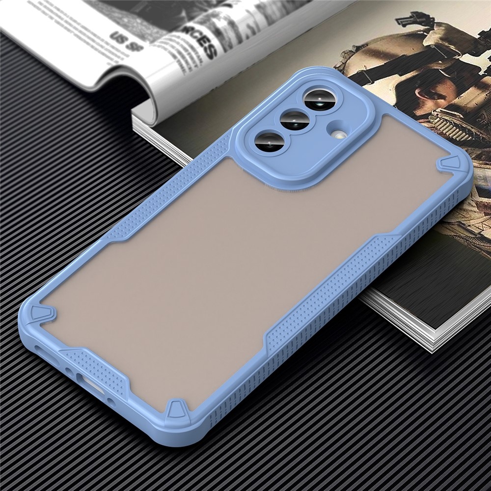 Fagyasztott tartós borítás Samsung Galaxy A37 5G készülékhez - kék