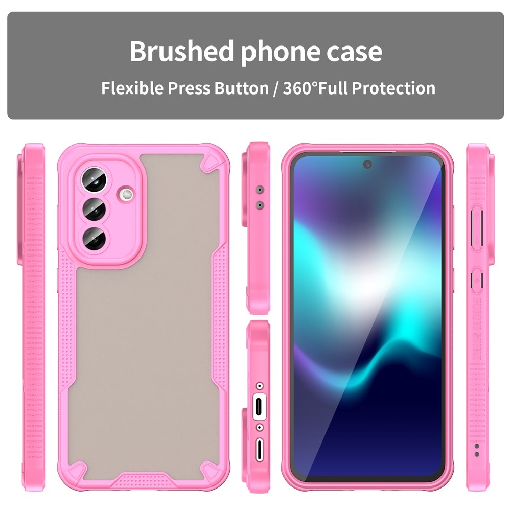 Fagyasztott tartós borítás Samsung Galaxy A37 5G készülékhez - rózsaszín