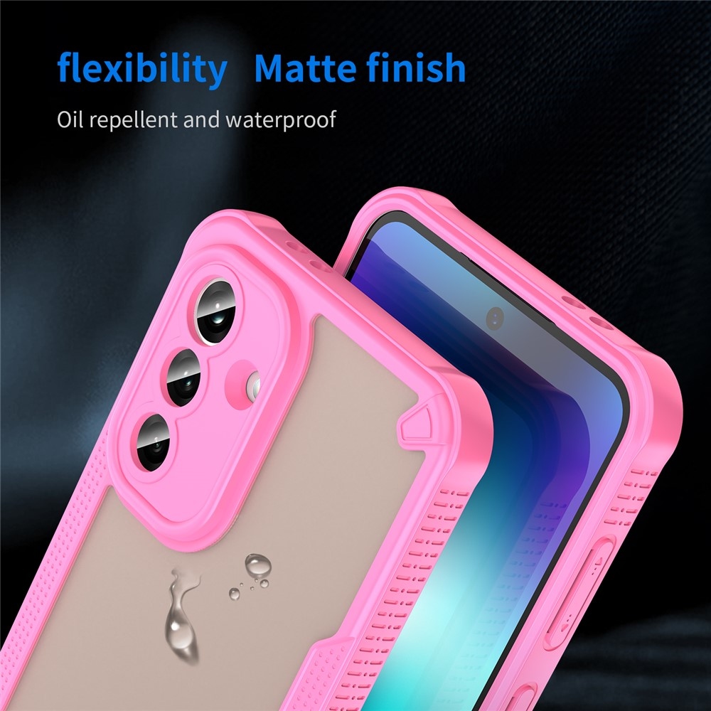 Fagyasztott tartós borítás Samsung Galaxy A37 5G készülékhez - rózsaszín