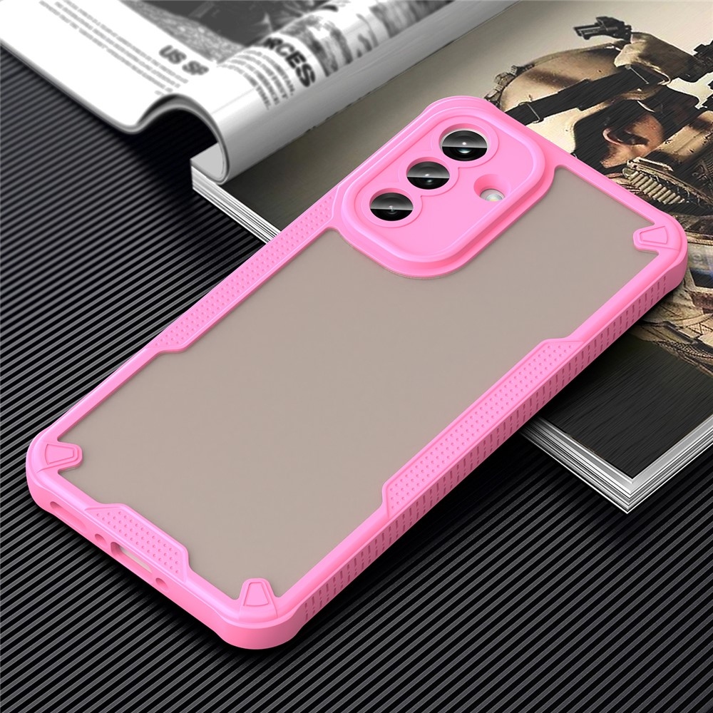 Fagyasztott tartós borítás Samsung Galaxy A37 5G készülékhez - rózsaszín