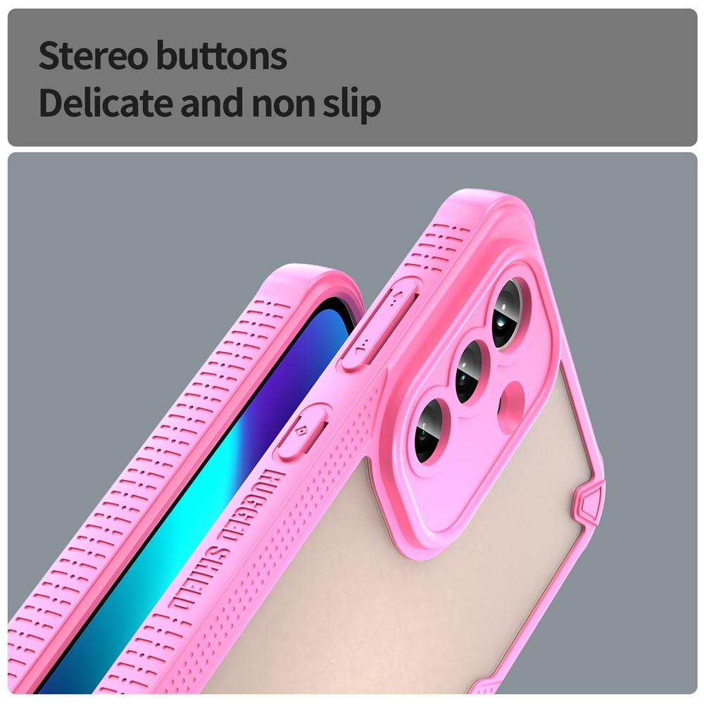 Fagyasztott tartós borítás Samsung Galaxy A37 5G készülékhez - rózsaszín