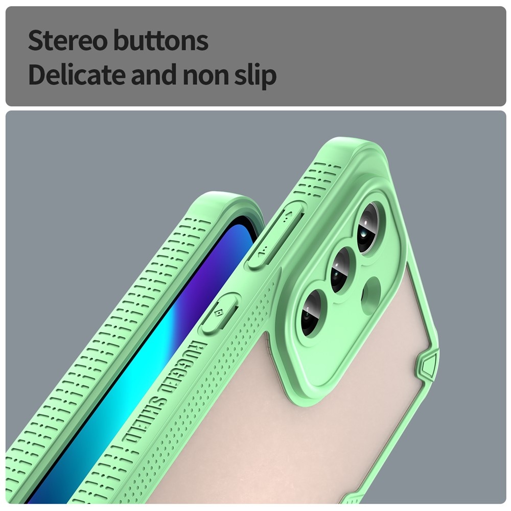 Fagyasztott tartós borítás Samsung Galaxy A37 5G készülékhez - zöld