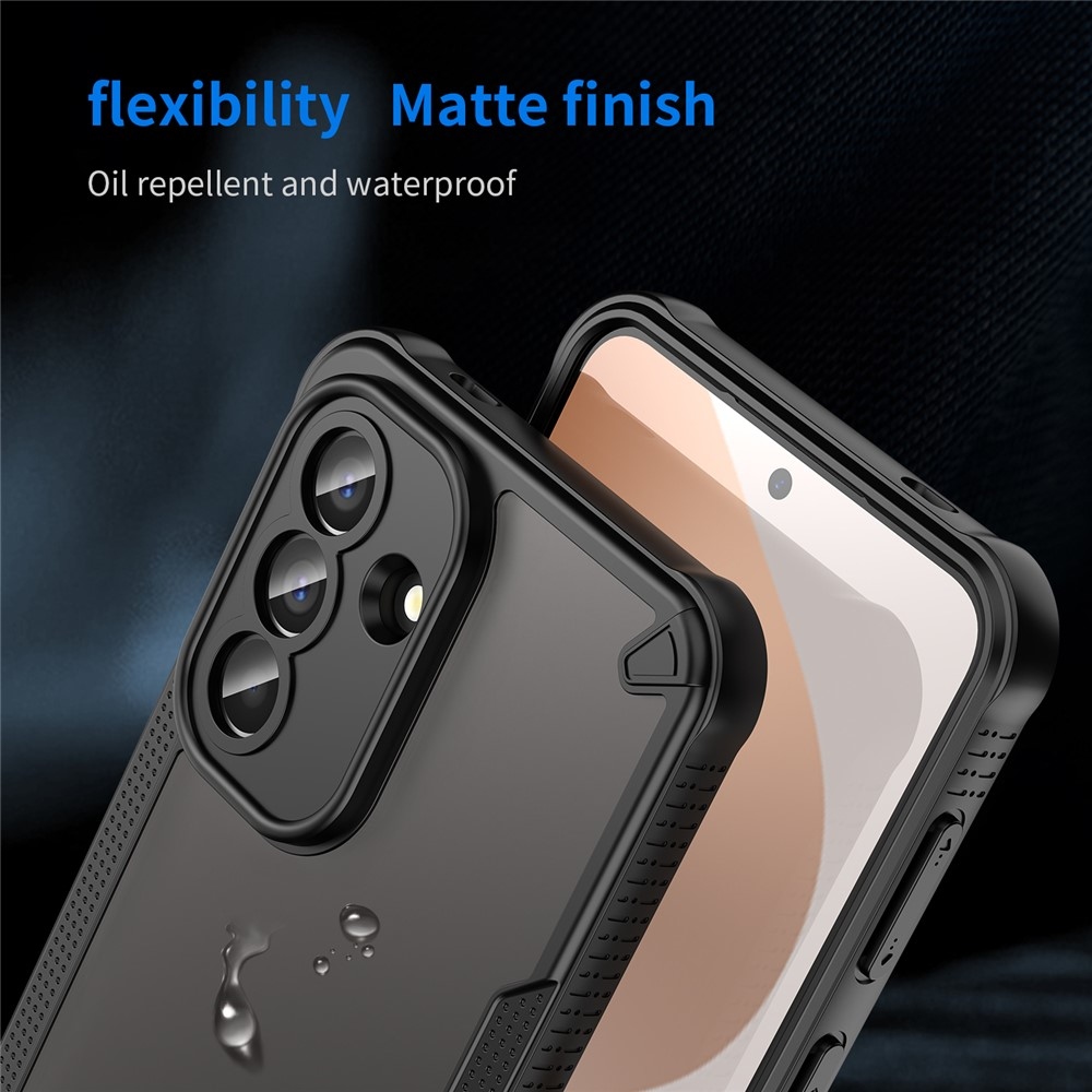 Fagyasztott tartós borítás Samsung Galaxy A57 5G készülékhez - fekete