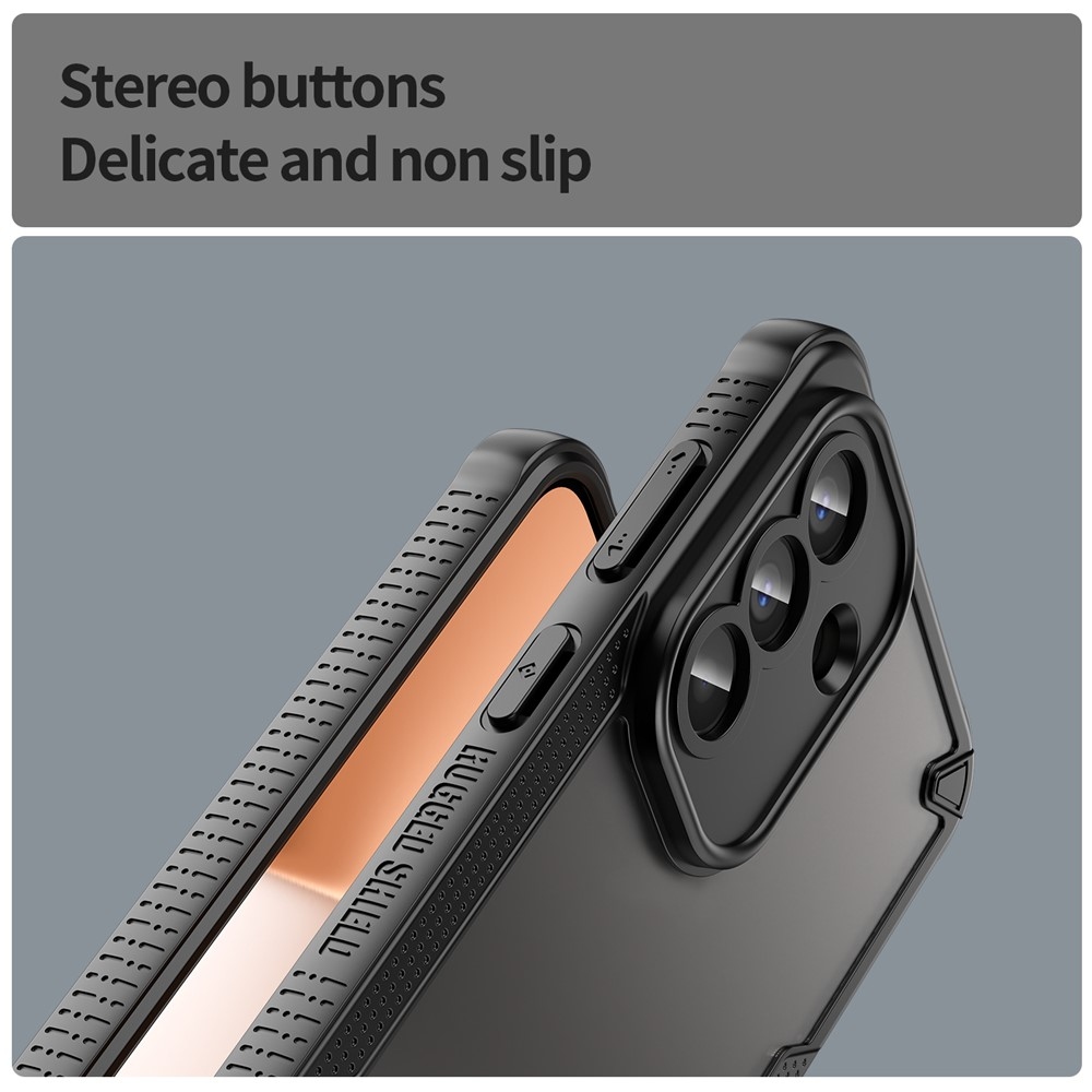 Fagyasztott tartós borítás Samsung Galaxy A57 5G készülékhez - fekete