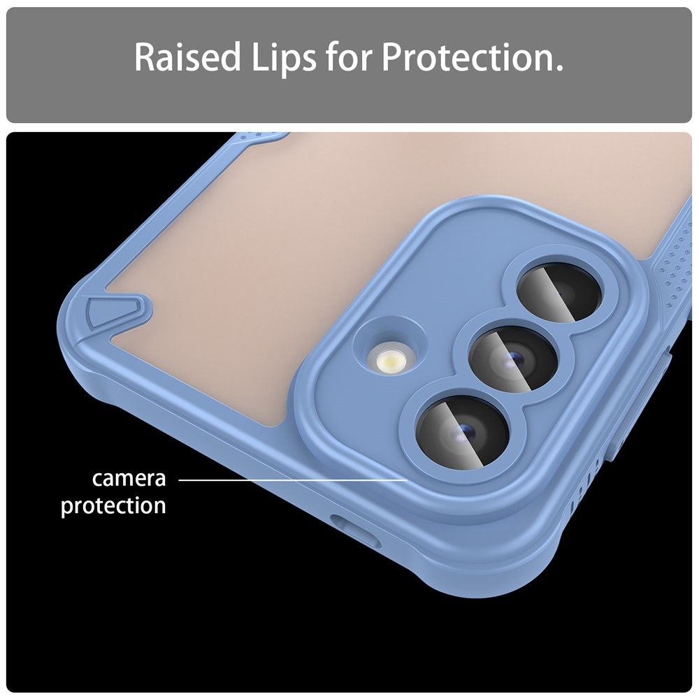 Fagyasztott tartós borítás Samsung Galaxy A57 5G készülékhez - kék