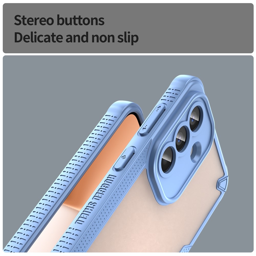 Fagyasztott tartós borítás Samsung Galaxy A57 5G készülékhez - kék