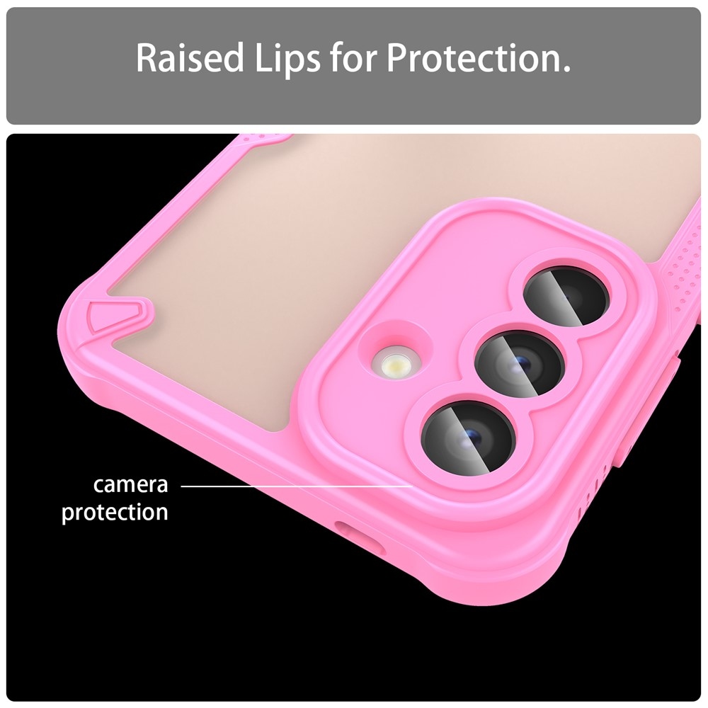 Fagyasztott tartós borítás Samsung Galaxy A57 5G készülékhez - rózsaszín